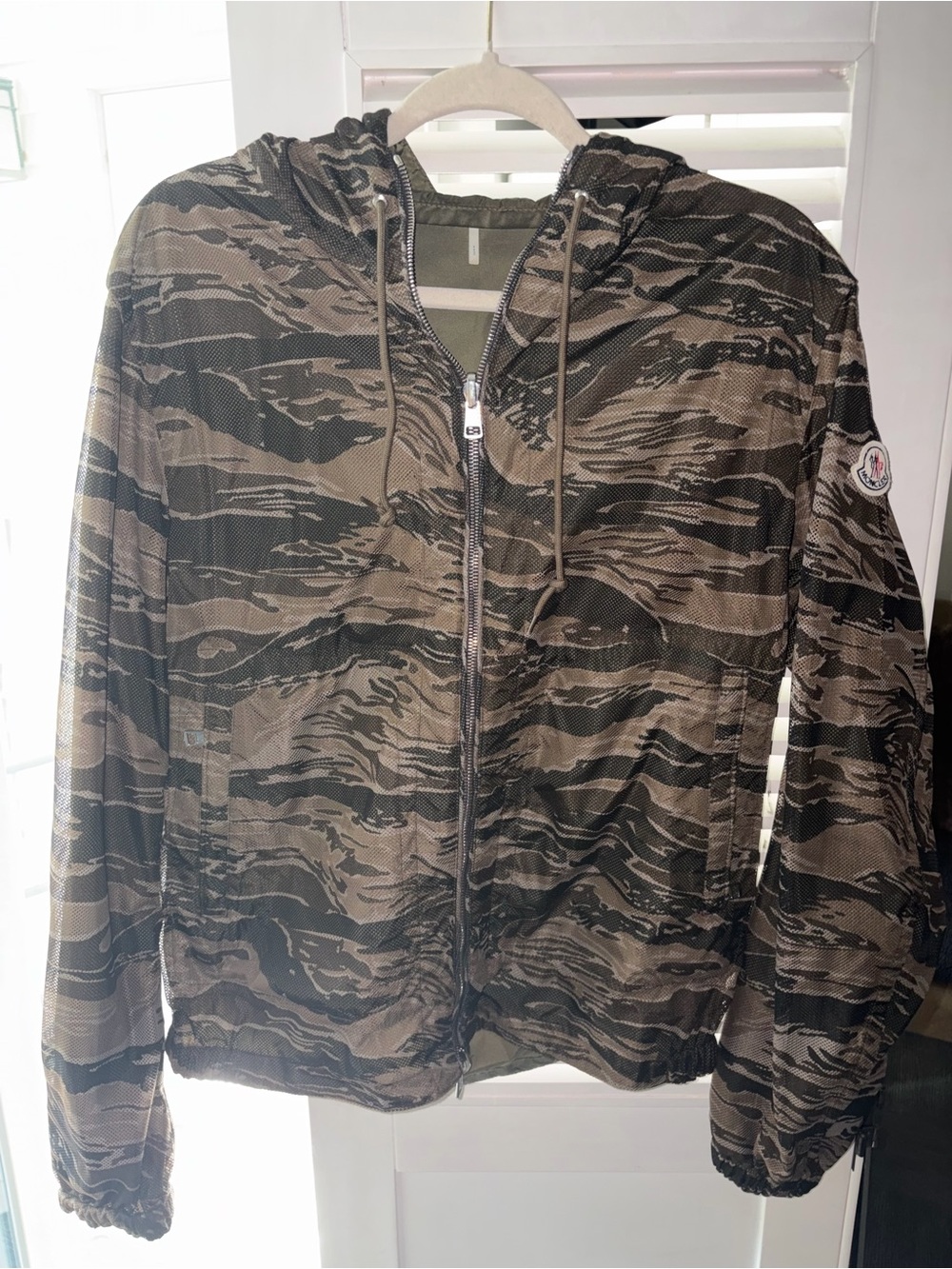 Moncler Reversible Hooded Windbreaker - Size 3